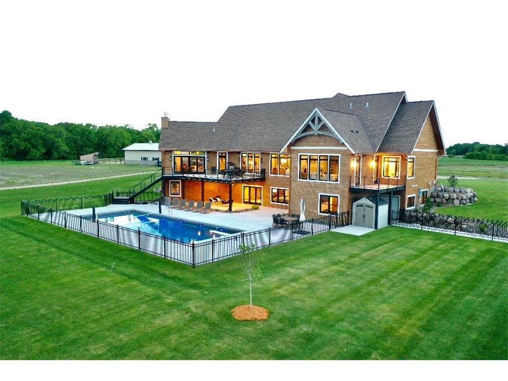 Both decks offer Italian marble decking.