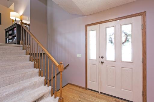 Generous entry area, not your typical split level entryway.