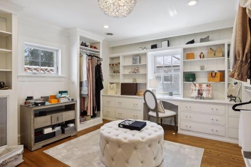 Owner's Spacious Closet and Dressing Room