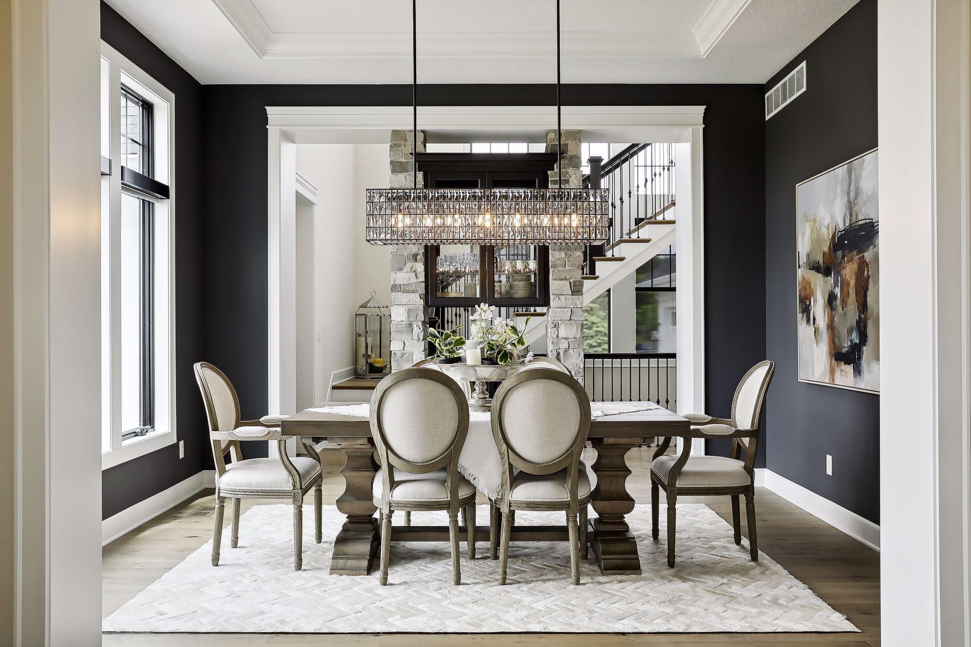 Elegant formal dining room