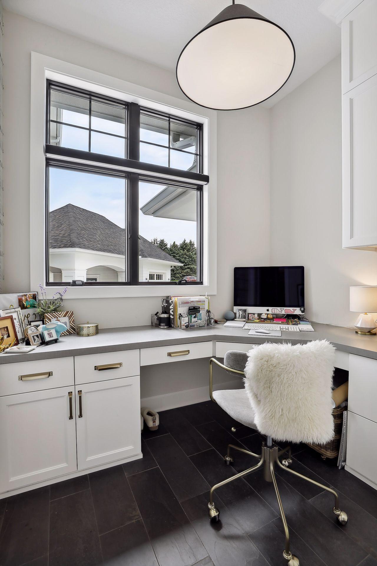 Office planning center on main level