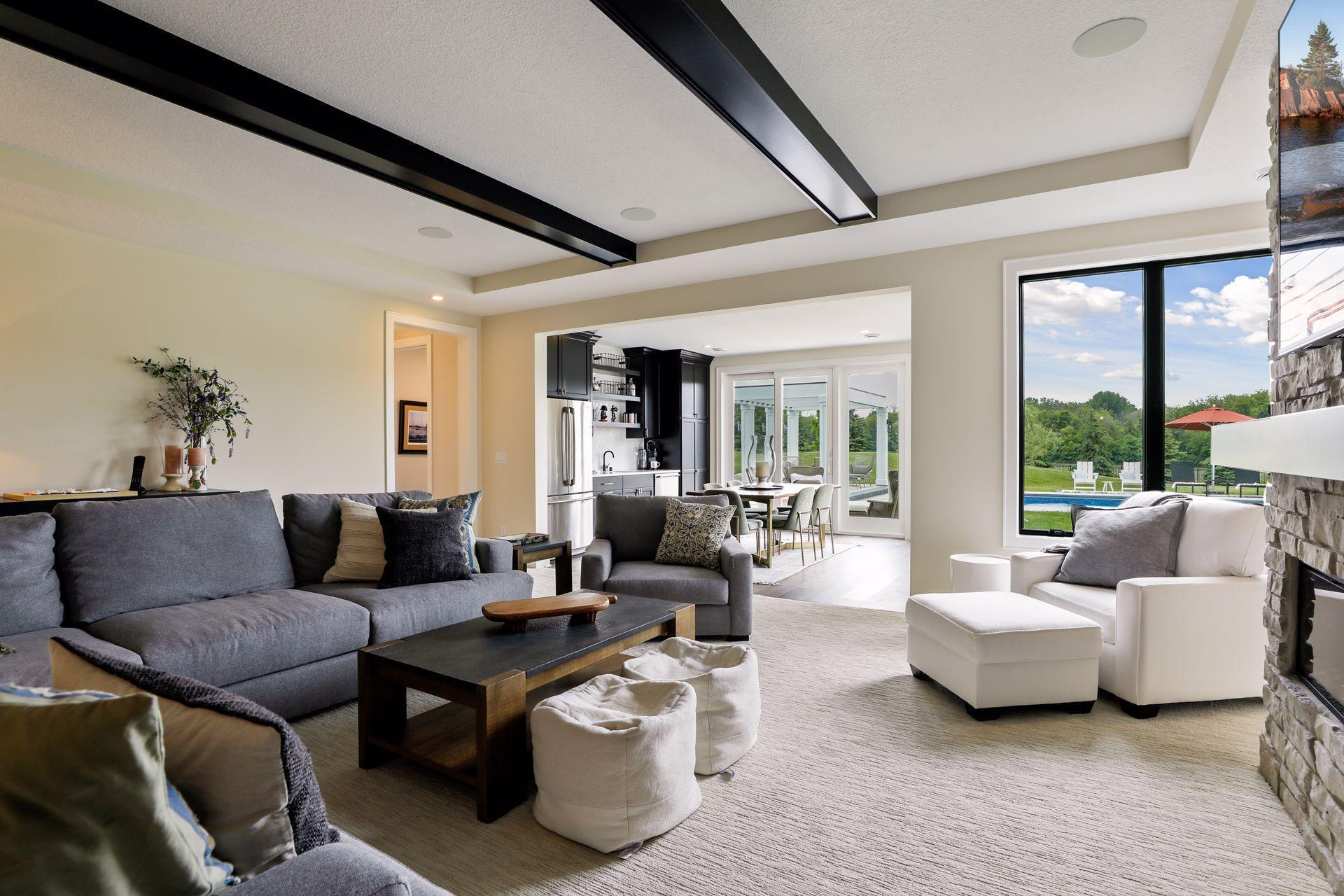 Lower level family room