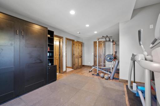 Photo for 7651 Cress View Lane, Prior Lake, MN 55372 - Listing #6352275 This room is super versatile as a workout room, 2nd office, guest bedroom, etc. Notice the murphy bed that is already installed!