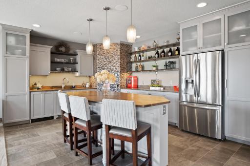 Photo for 7651 Cress View Lane, Prior Lake, MN 55372 - Listing #6352275 Stunning style and finishes in this lower level kitchen.
