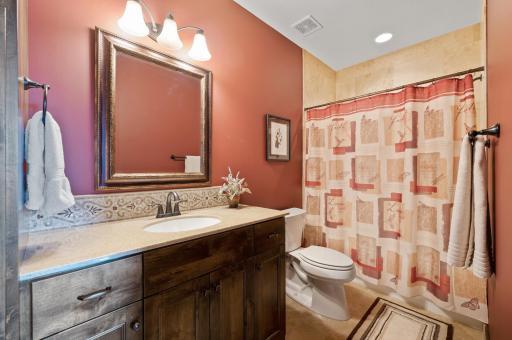 Photo for 7651 Cress View Lane, Prior Lake, MN 55372 - Listing #6352275 A private full bath off a lower level bedroom.
