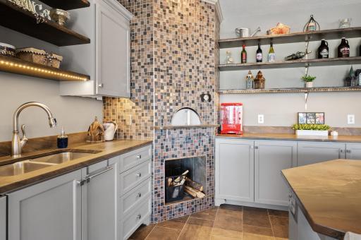 Photo for 7651 Cress View Lane, Prior Lake, MN 55372 - Listing #6352275 Yes, that's a built in mosaic tiled pizza oven. It may be the greatest thing ever.