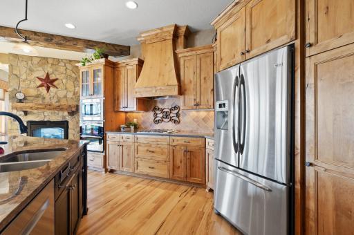 Photo for 7651 Cress View Lane, Prior Lake, MN 55372 - Listing #6352275 Notice the double oven, microwave and cooktop combination with custom vent hood!