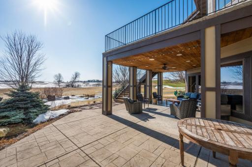 Photo for 7651 Cress View Lane, Prior Lake, MN 55372 - Listing #6352275 Another view of the stamped concrete patio