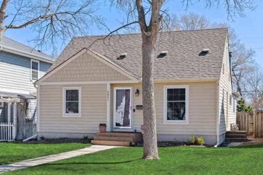 Welcome home to 2841 Georgia Avenue S. A darling Cape Cod with loads of character! Green grass for Spring inspiration!