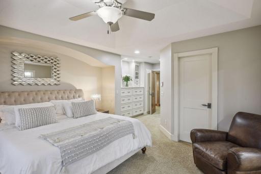 Primary Suite with Walk In Closet and Storage