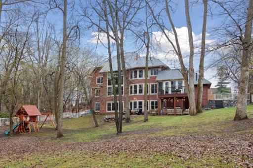 Rear of house with Kids Playset and Outdoor Seating