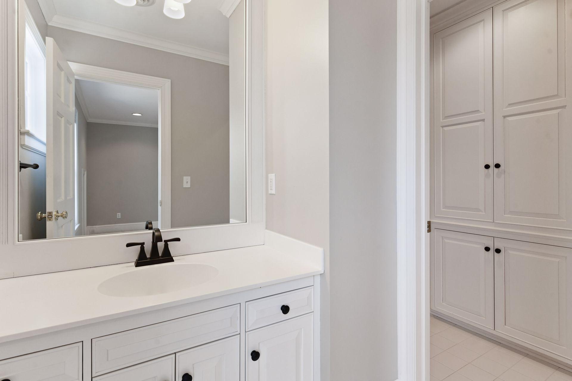 Bedrooms #3 and #4 are connected by a Jack/Jill style bath