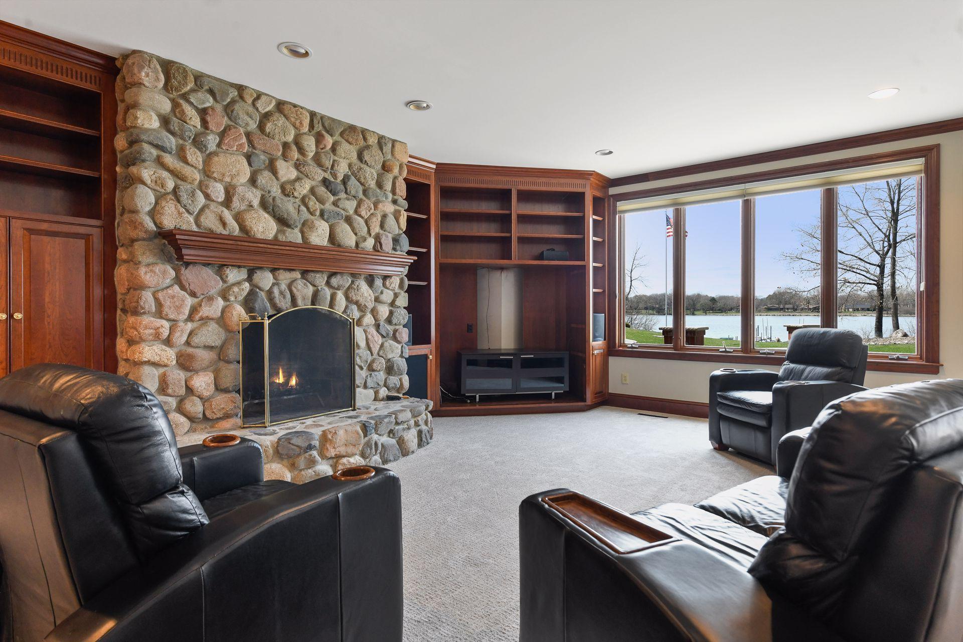 A great place to enjoy Game Day or Movie Night at home