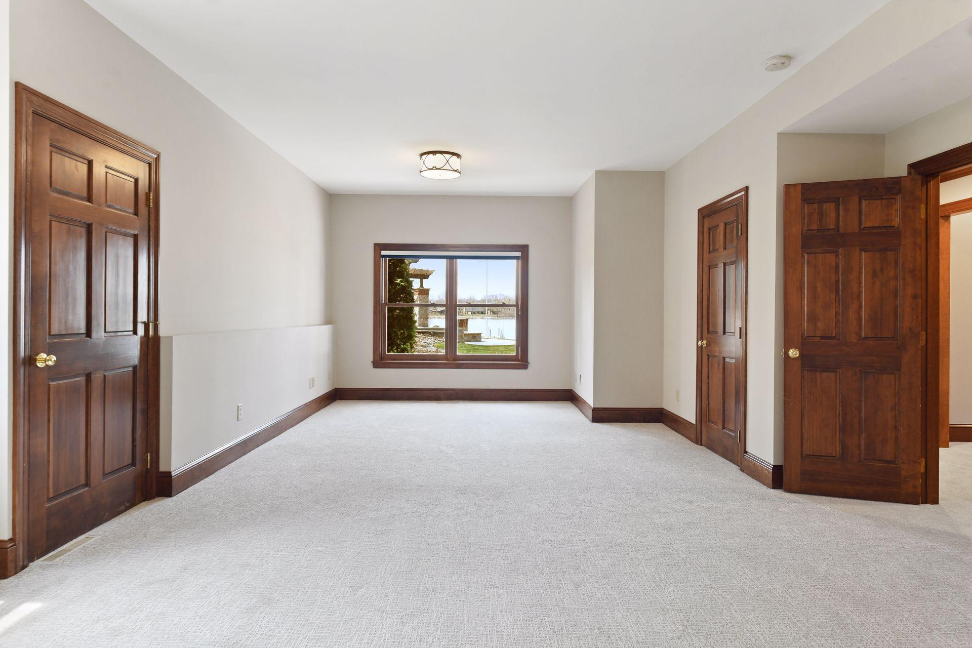 Bedroom #6 on the lower level is quite spacious making it a possible "mother-in-law" suite