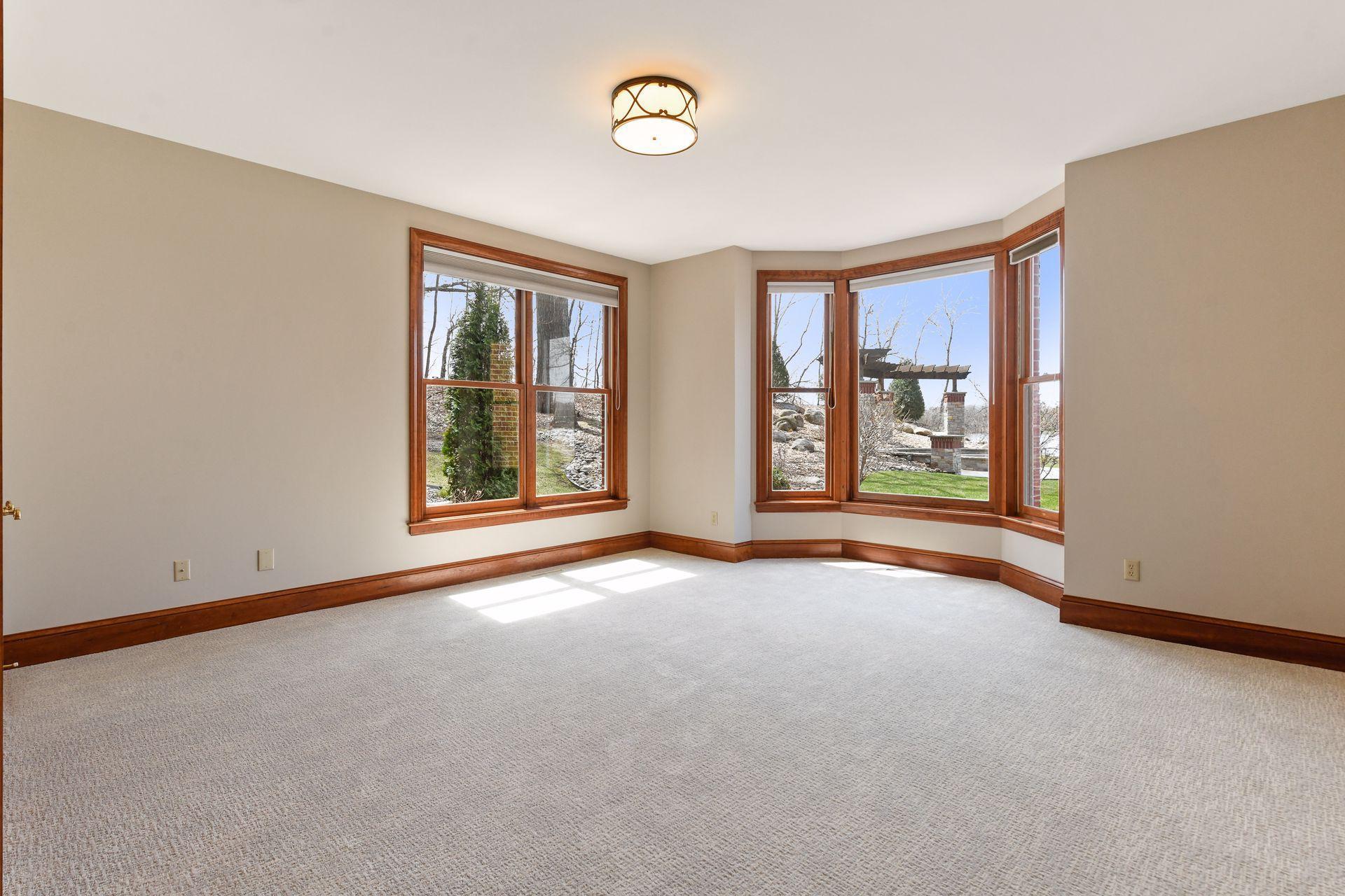 Bedroom #5 is found in the lower level