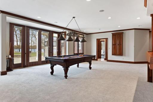 Spacious game area