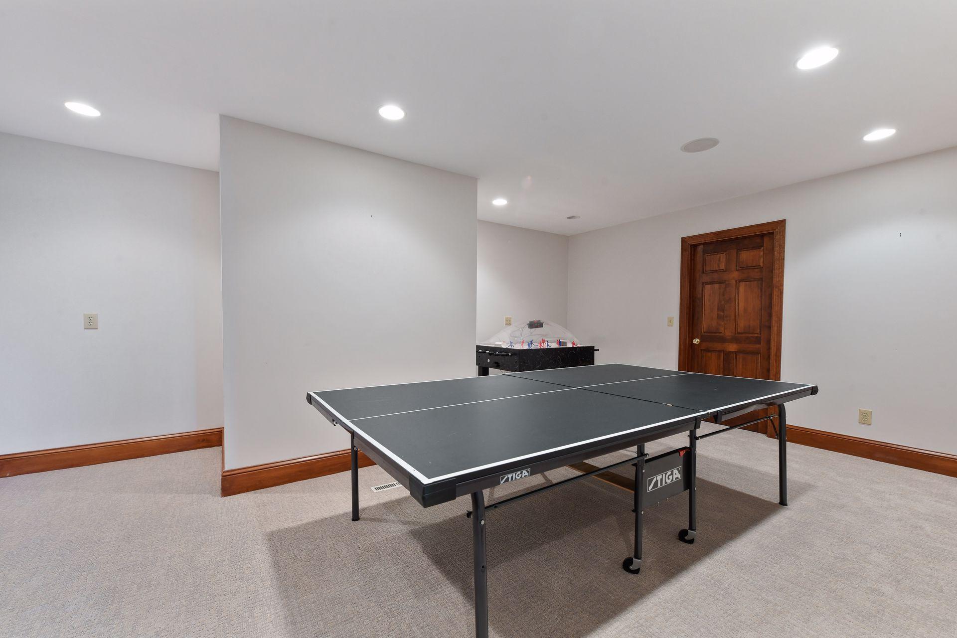 Additional space on the lower level could be used for a play room, sewing and craft space, art studio, yoga room, etc.