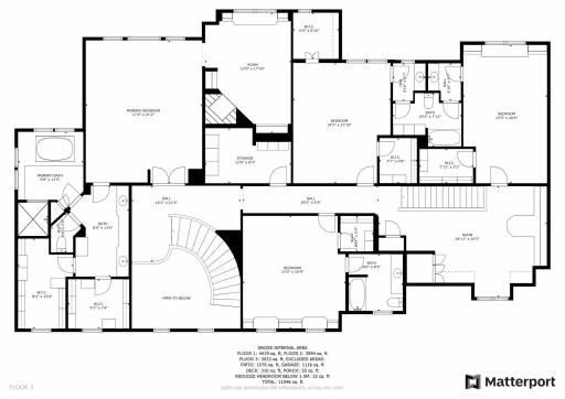 Upper Level Floor Plan