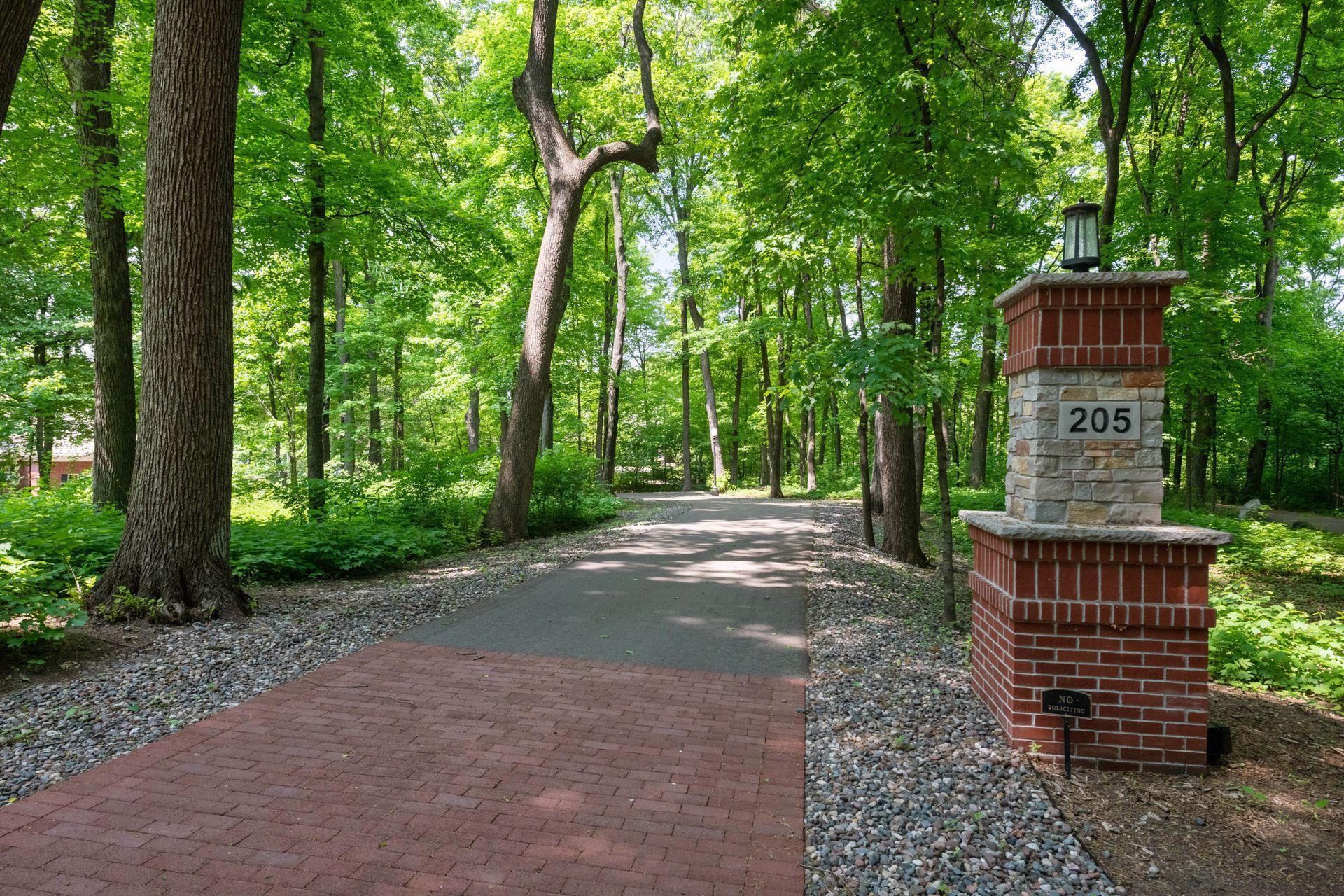 Private and peaceful setting in nature