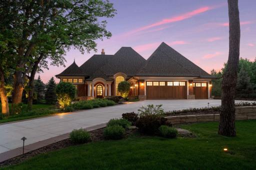 One of a kind, parklike lot. The homeowners went through great lengths to preserve the large mature trees in the front yard.