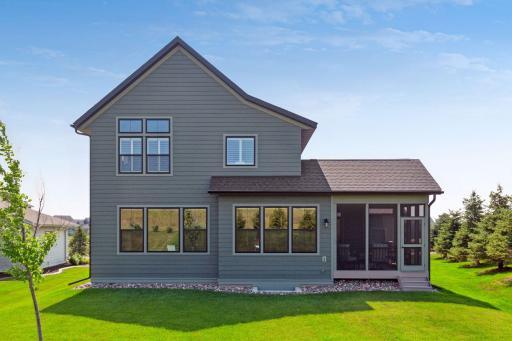 Enjoy your screened in porch with maintenance free decking! Perfect for MN evenings!