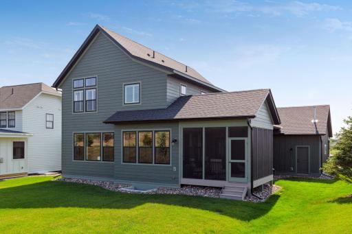 Upgraded black exterior windows throughout the home!