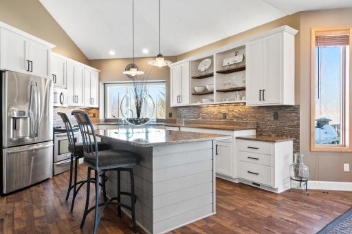 So many uses for this kitchen for entertaining