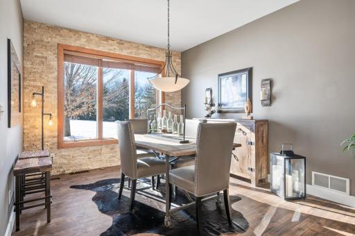 Formal dining area with tons of natural light