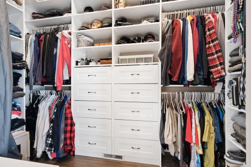 Exceptional storage for all your clothes