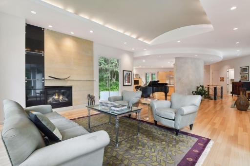 Throughout the residence, an in-wall sound system ensures that your favorite music or podcasts can accompany you wherever you wander, enhancing the ambiance and elevating your daily experiences.