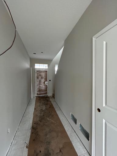 Foyer w/ Coat Closet, Photo Taken of Actual Home.