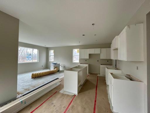 Expansive Kitchen! Photo Taken of Actual Home.