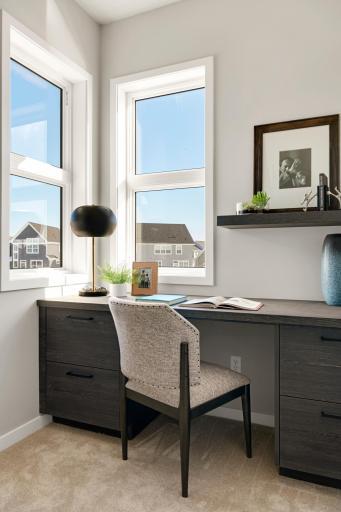 Urban inspired interiors with luxury features. Photo is of model home; options and features will vary.