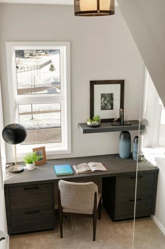 Urban inspired interiors with luxury features. Photo is of model home; options and features will vary.