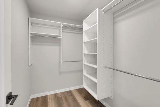 Urban inspired interiors with luxury features. Photo is of model home; options and features will vary.