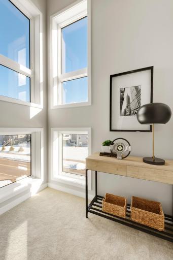 Urban inspired interiors with luxury features. Photo is of model home; options and features will vary.