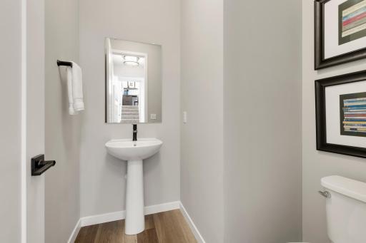 Urban inspired interiors with luxury features. Photo is of model home; options and features will vary.