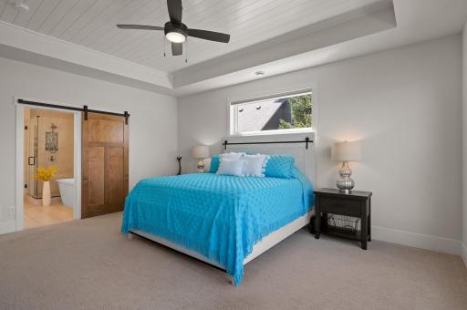 Owner's suite has a separate zone for in-floor heat