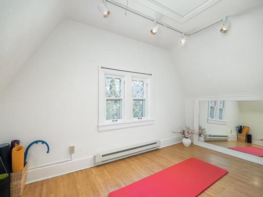Bonus Room currently being used as a quiet, Yoga/Massage Room
