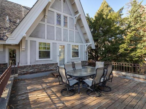 Summer living at it's best with this large roof top Deck with door from second floor.