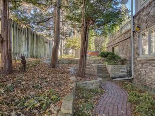 Photos taken last fall but great yard for gardeners. Lot's of options.