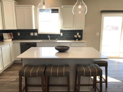 Clean, crisp, and functional with a big touch on style. Finishes will vary.