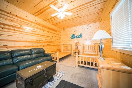 Bunkhouse with tongue and groove surround