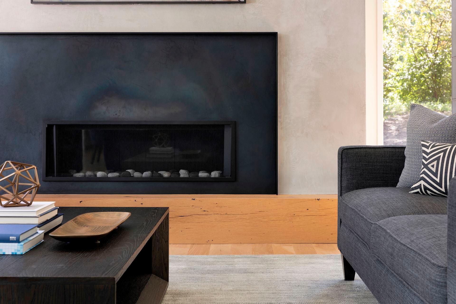 Sleek and Modern Fireplace Design