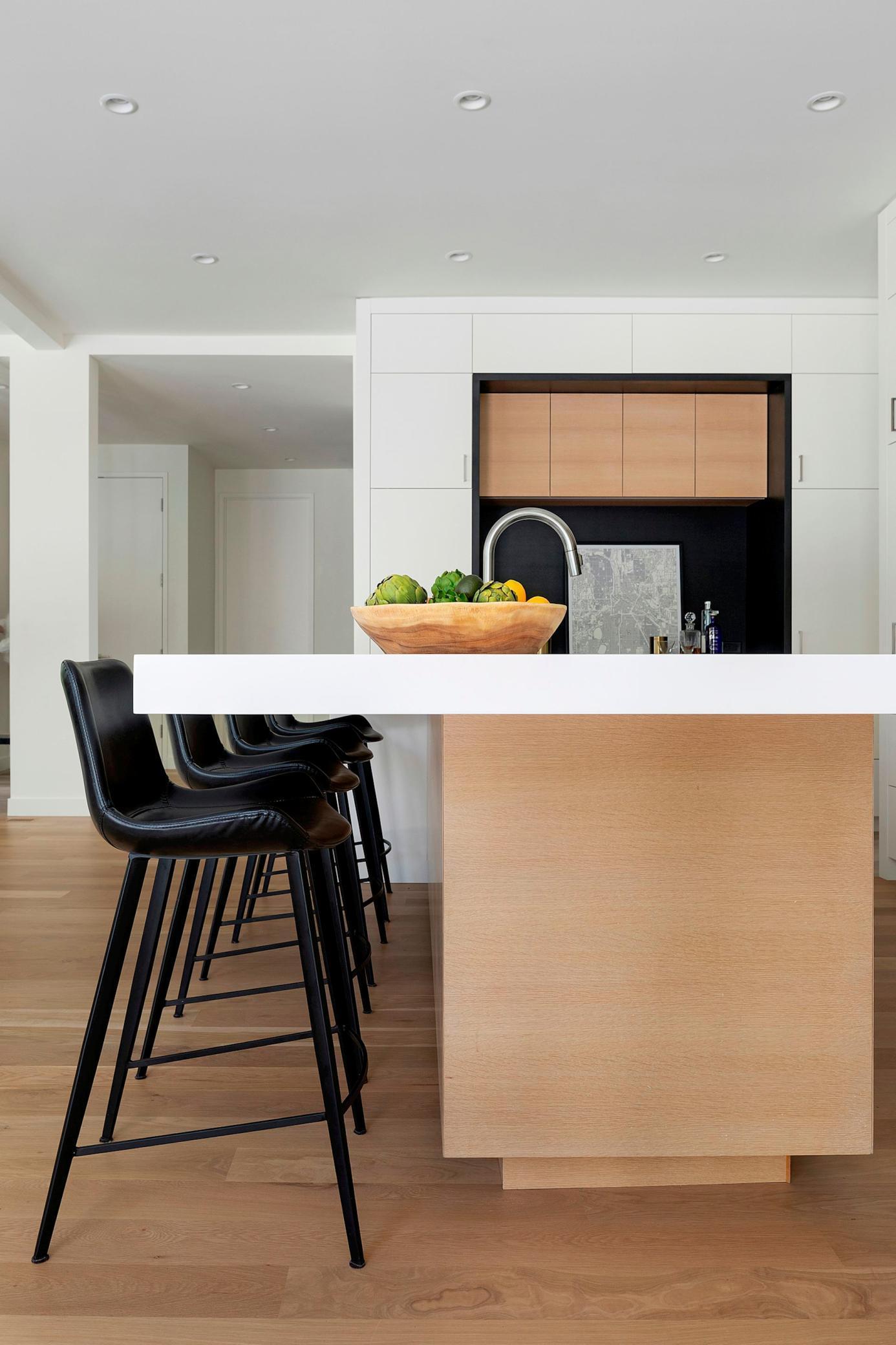 Elegant Kitchen with High Ceilings