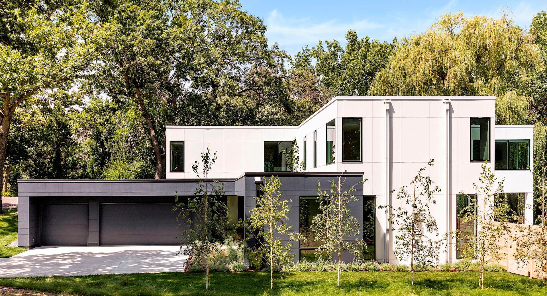 Clean Lines and Flat Roof