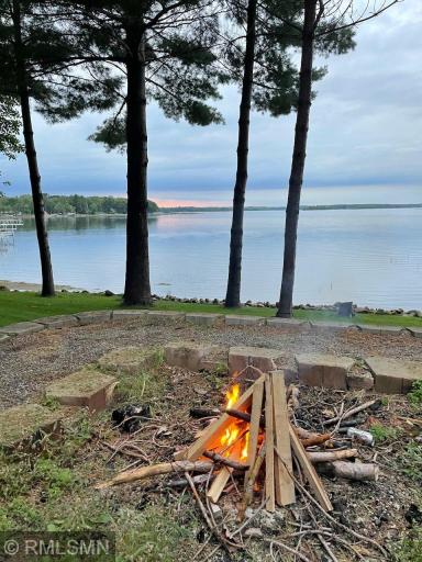 Enjoy a quiet fire overlooking the beautiful views.