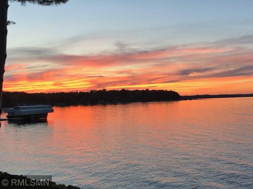 Gorgeous sunsets on beautiful Farm Island lake.