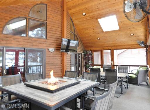 Wonderful screen porch for all your entertaining needs.