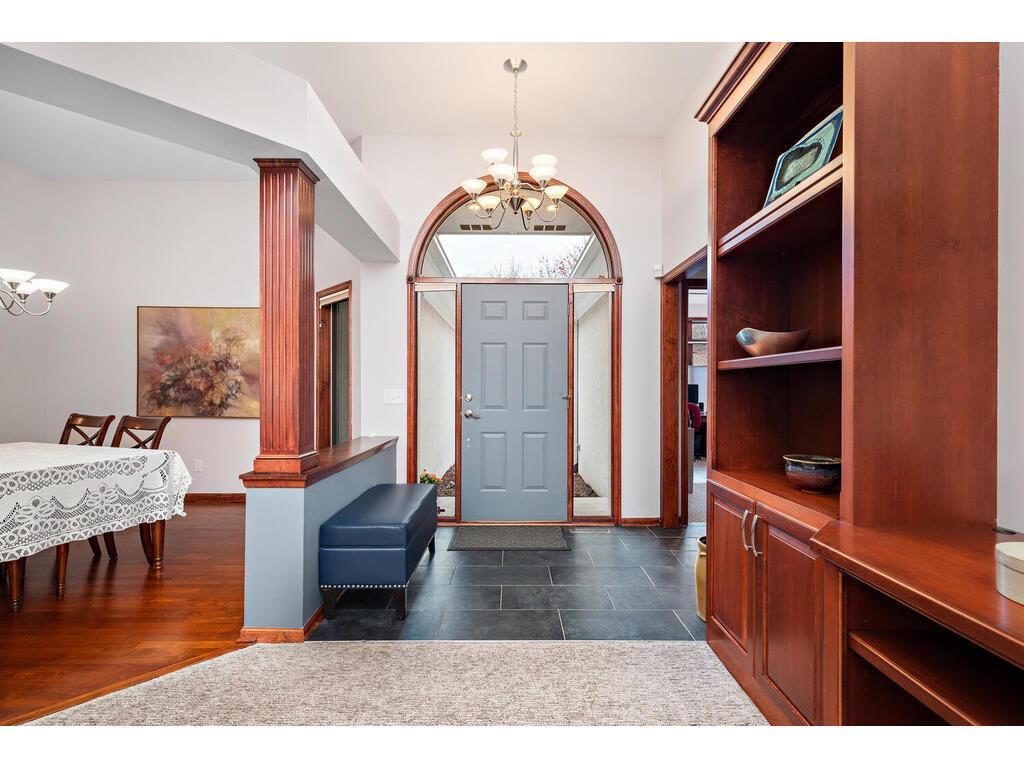 Open welcoming foyer with ample space to accommodate all your guests
